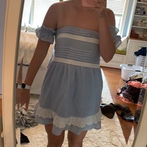 House of Harlow light blue dress